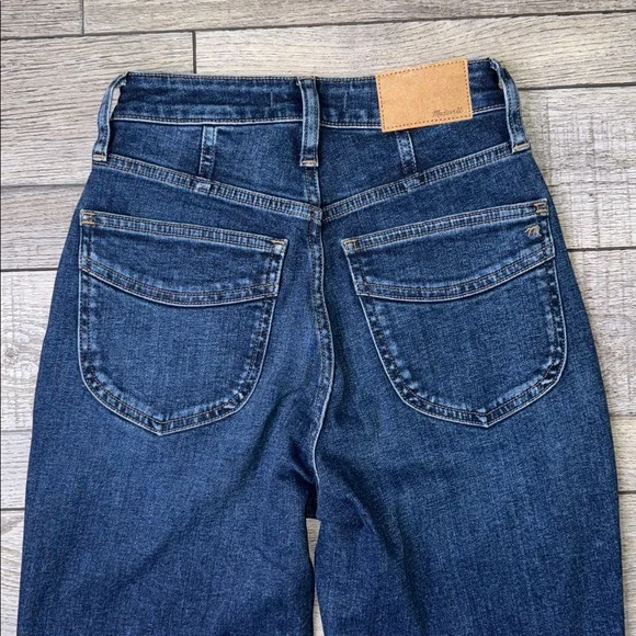 Madewell The Curvy Perfect Vintage High Rise Blue Jeans